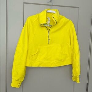 Luluemon Scuba Oversized Funnel Neck Half Zip